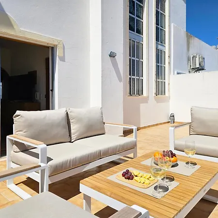 Seaview Lime - Cosy Flat With A Sunny Terrace Armação de Pêra